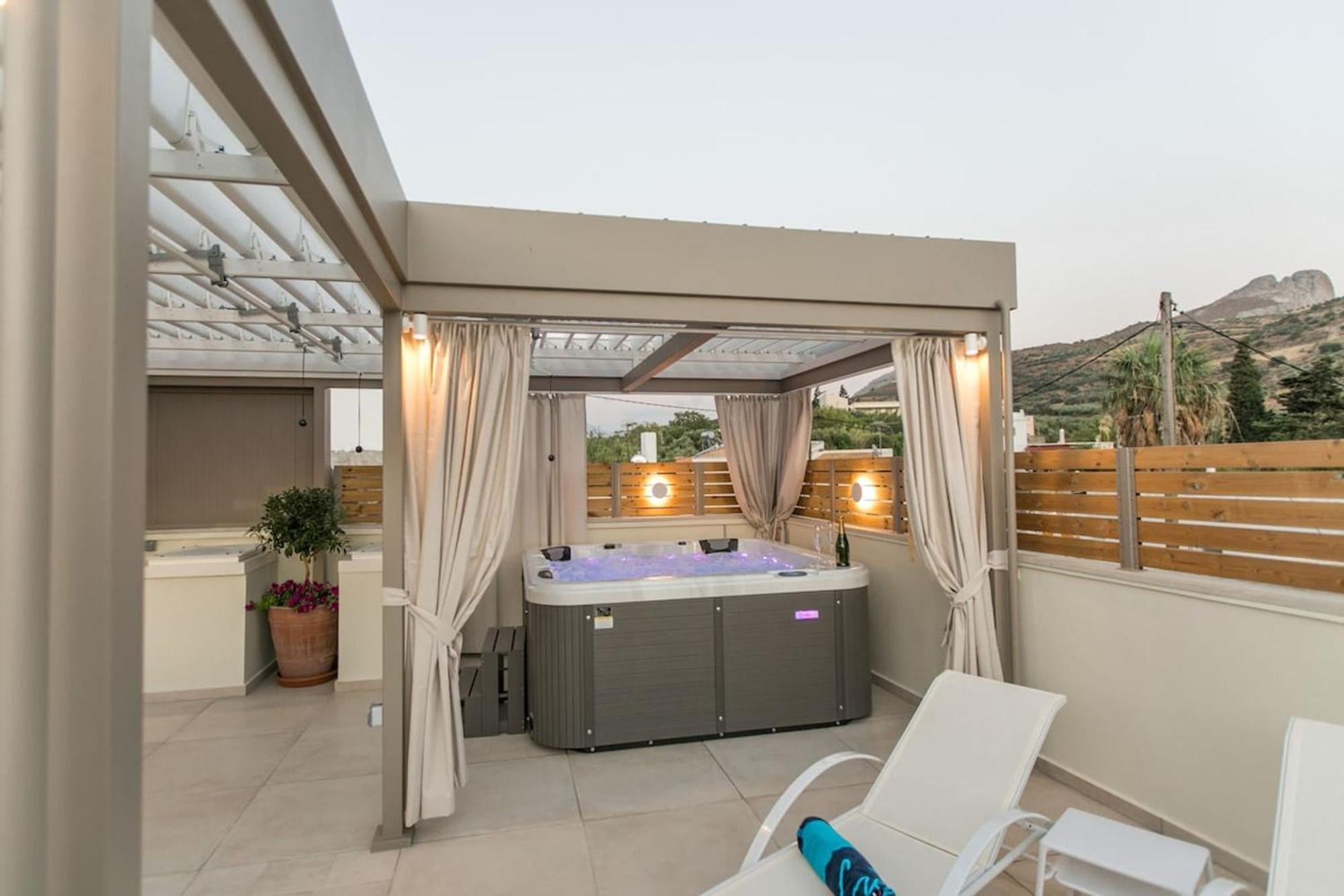 Vila Ekaterini Luxury House Lefkogeia Exteriér fotografie